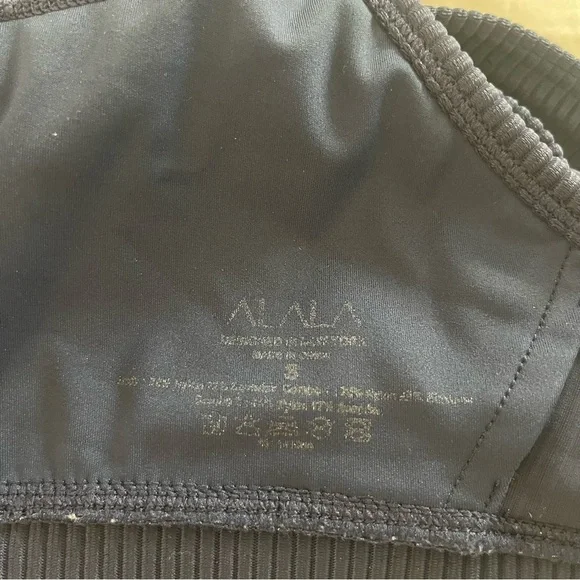 Alala Raya Rib Bra Navy - Picture 6 of 8